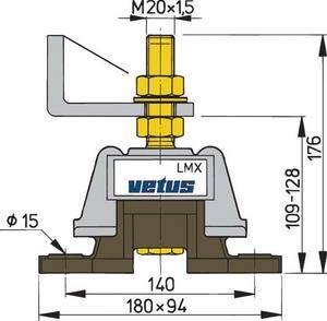 Vetus Esnek Motor Takozu - 2