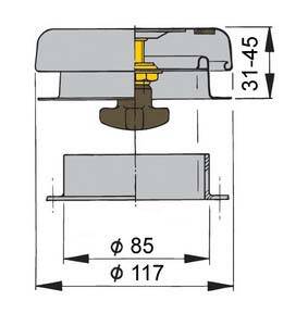 Vetus Mantar Tip Havalandırma - 2