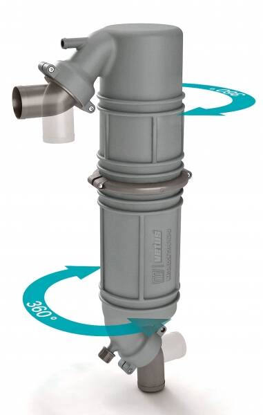 Vetus Muffler/Goose Neck - 1