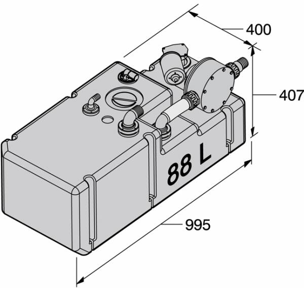Vetus Pis Su Tankı Sistemi - 2