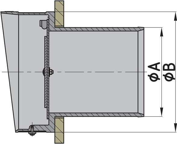 Vetus Plastik Egzoz Çıkışı - 2