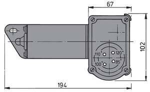 Vetus RWS Tip Silecek Motoru - 3