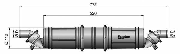 Vetus Waterlock/Muffler - 3