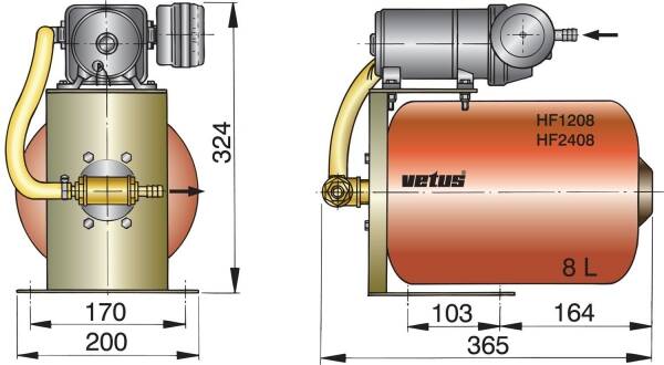 Vetus Yüksek Hacimli Hidrofor Sistemi - 2