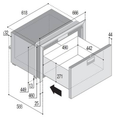 Vitrifrigo Dondurucu DW70 BTX OCX2 - 2