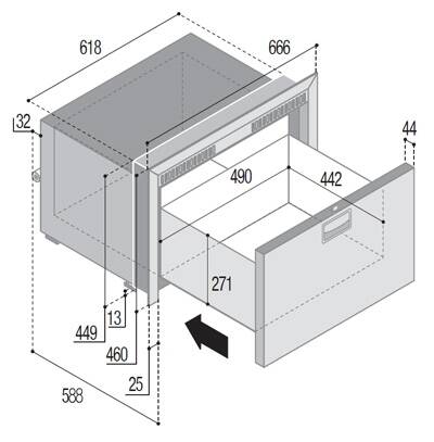 Vitrifrigo Dondurucu DW70 BTX OCX2 - 2