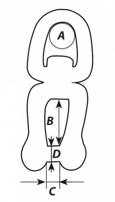 Wichard Fırdöndü halka-kilit alyan pimli - 2